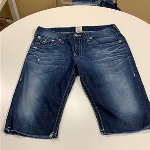NWOT True Religion Cut-Off Shorts